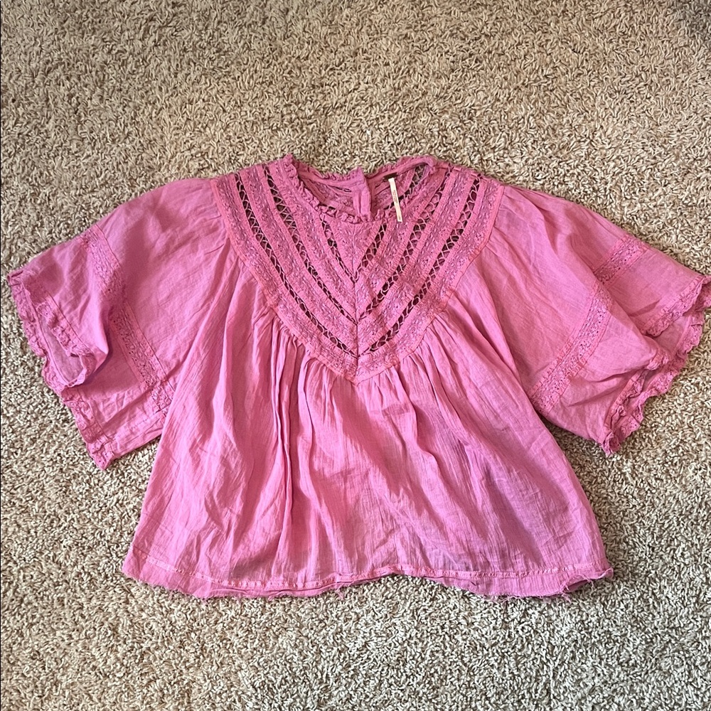 Free People blouse size Large